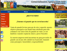 Tablet Screenshot of ganadotamaulipas.com